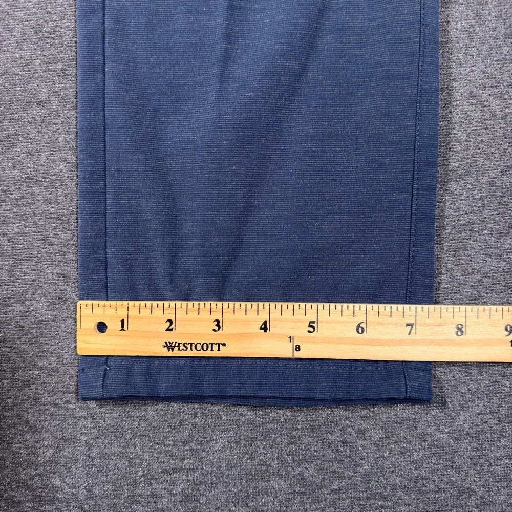 Travis Mathew Pants Mens 34x30 Blue Golf Chino Performance Stretch Casual